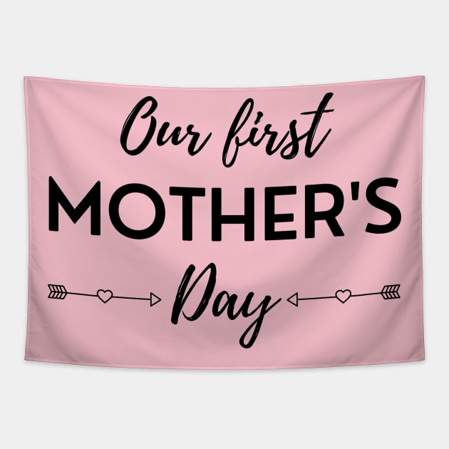 Our First Mother's Day Tapestry by DAHLIATTE