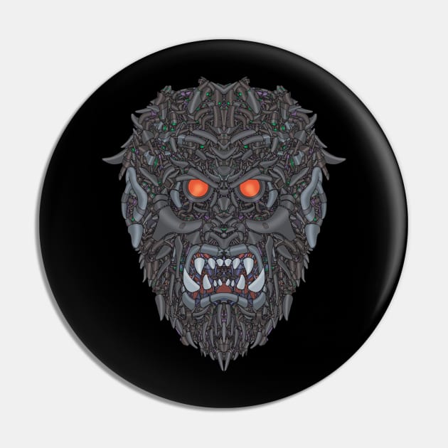 Mecha Soul Wolfman 01 Pin by Houerd