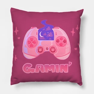 GAMIN’ - Pastel Pink Gaming Controller! Pillow