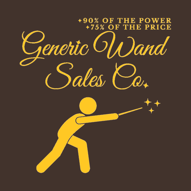 Generic Wand Sales Co - Apparel by The Podcast That 