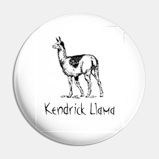 Kendrick Llama Pin