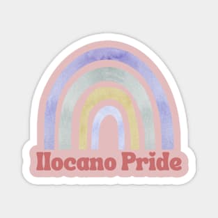 Pinay Ilocano Pride cute rainbow Magnet