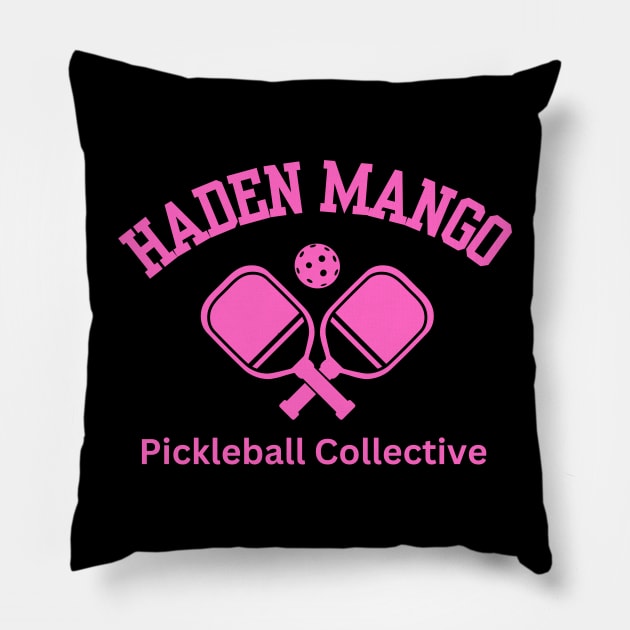 Twin Paddle and Ball Apparel for Pickleball Pillow by Hayden Mango Collective 