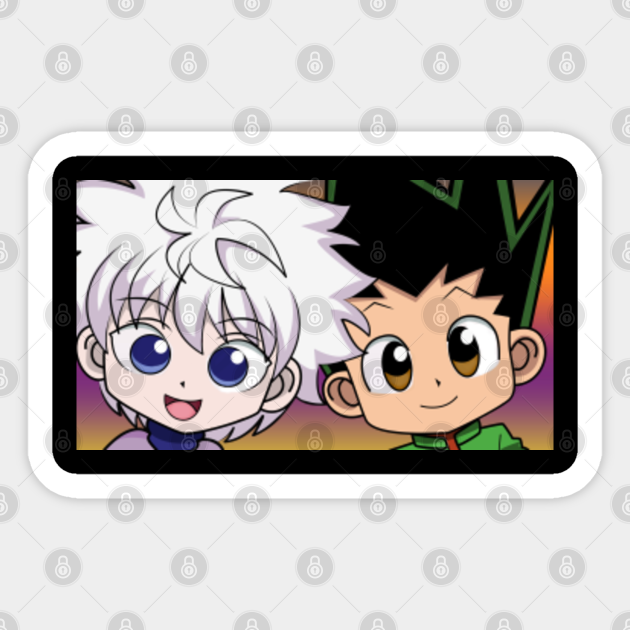 Gon And Killua Gon And Killua Sticker Teepublic New hunter x hunter killua gon stickers wall stickers. teepublic