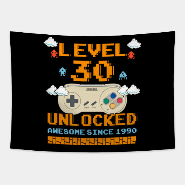 Level 30 unlocked awesome since 1990 classic game - 30th ...