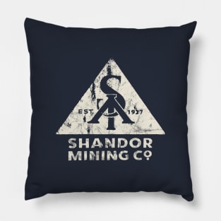 Shandor Mining Co. (Cream) Pillow