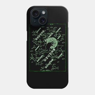 Diving scuba Phone Case