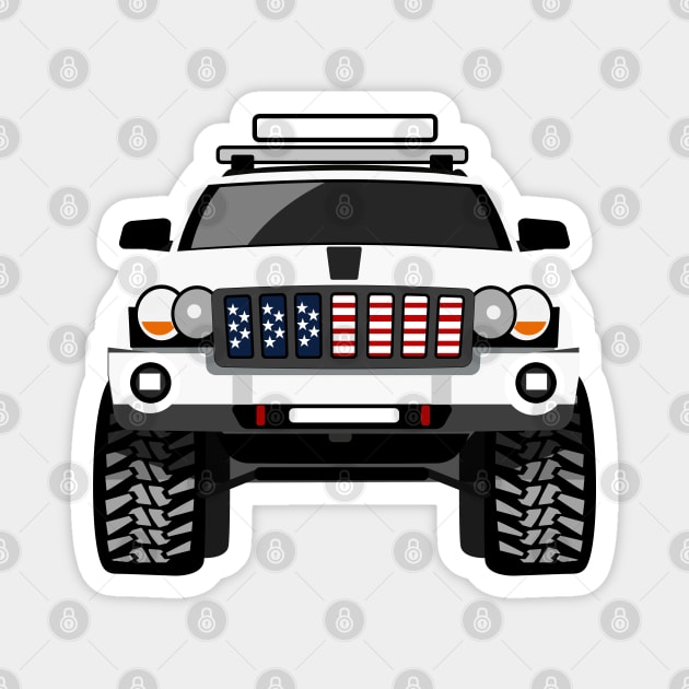 Freedom_WK1 [JEEP] Magnet by sojeepgirl