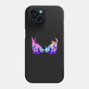 A woman needs a bra like a dolphin needs a fog machine” Phone Case