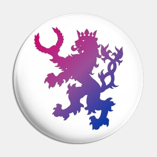 An Tir Pride - Bisexual- Silhouette Pin