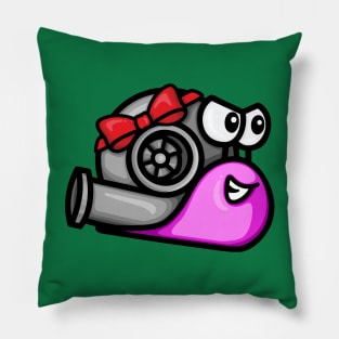 Turbo Snail - Gift Wrapped (Pink) Pillow