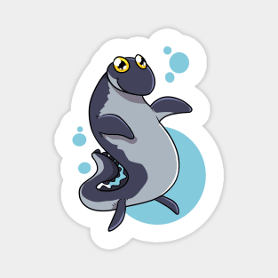 Cartoon Mosasaurus Magnet