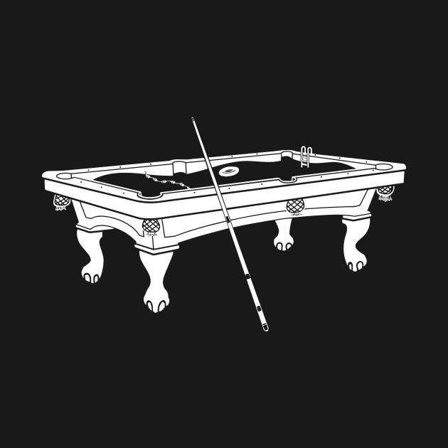 Disover Pool Table - Punny - T-Shirt