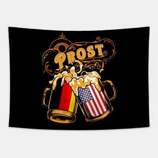 Oktoberfest Wiesn Prost Deutschland - USA Tapestry