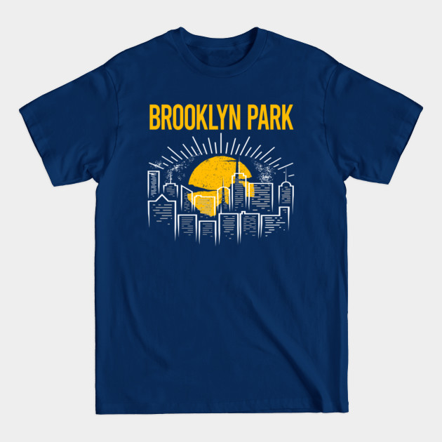 Disover Yellow Moon Brooklyn Park - Brooklyn Park - T-Shirt