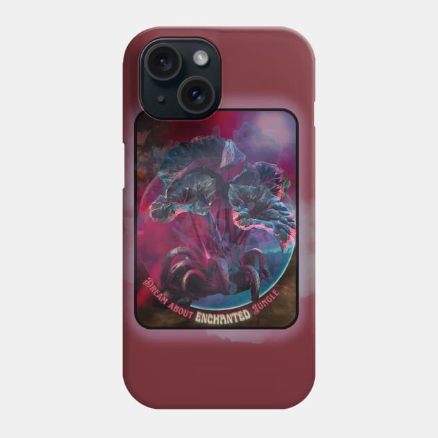 Dream about enchanted jungle Phone Case by Blada Mag