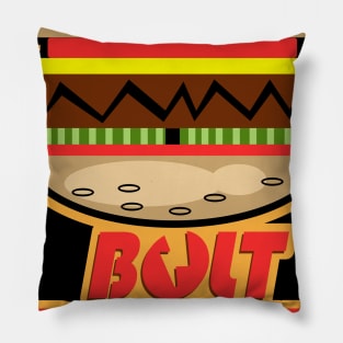 Bolt Burger Pillow