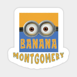 DESPICABLE MINION AMERICA MONTGOMERY Magnet