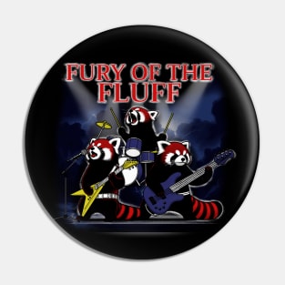 Vintage Band Shirt - Fury of the Fluff Pin