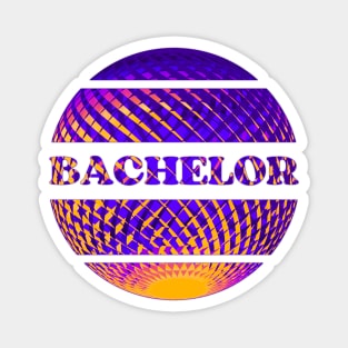 Bachelor party discoball Magnet