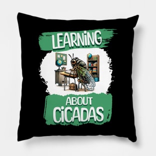 Cicadas Nature's comeback kid funny Pillow