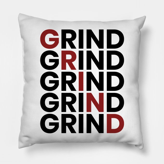 GRIND Pillow by kareemelk