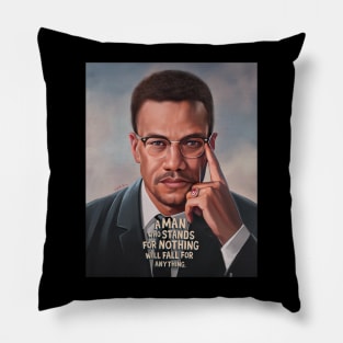 Malcolm X Pillow