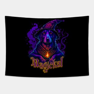 Witch Dog Tapestry