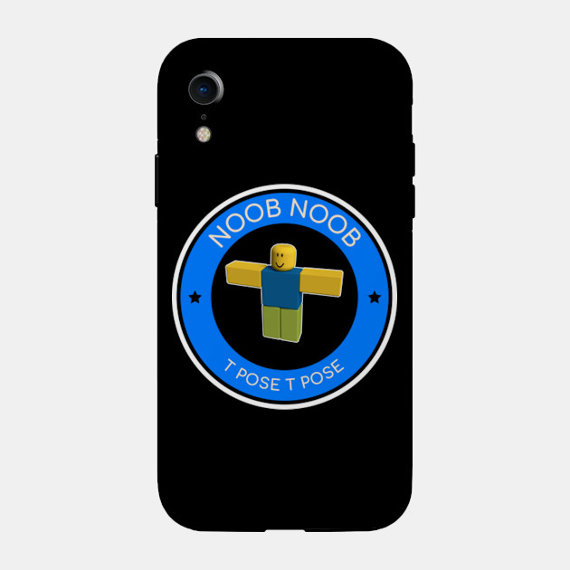 Roblox T Pose Noob Dank Meme Roblox Phone Case Teepublic - t posing noob roblox