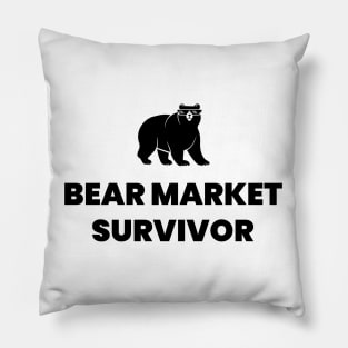 Bear Market Survivor Pillow