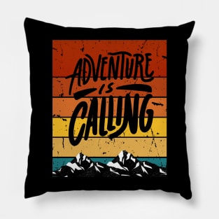 adventure is calling #2 Pillow