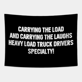 Heavy Load Truck Drivers' Specialty! Tapestry