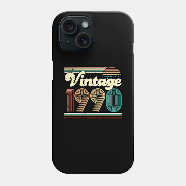 30th birthday gifts 1990 gift 30 years old Phone Case by CheesyB