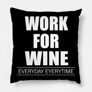 Work for Wine Pillow