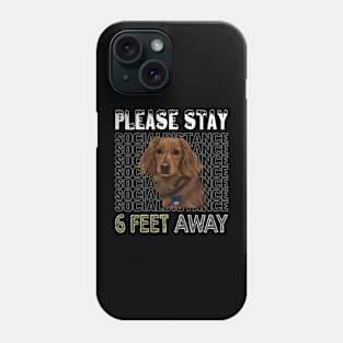 6 Feet Irish Setter 02 Phone Case