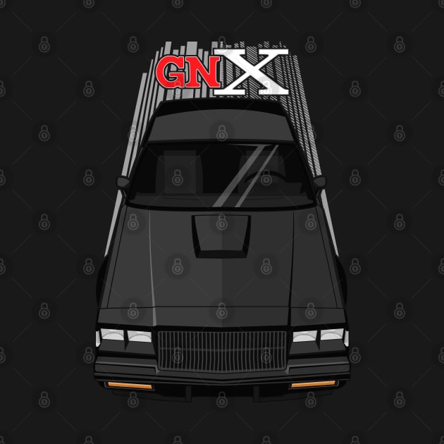 Buick Regal GNX 1987 - black by V8social