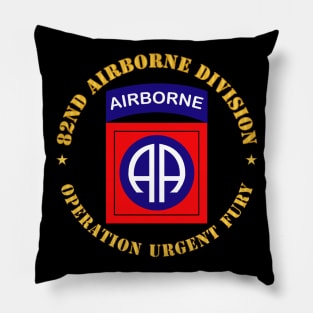 82nd Airborne Division - Operation Urgent Fury Pillow