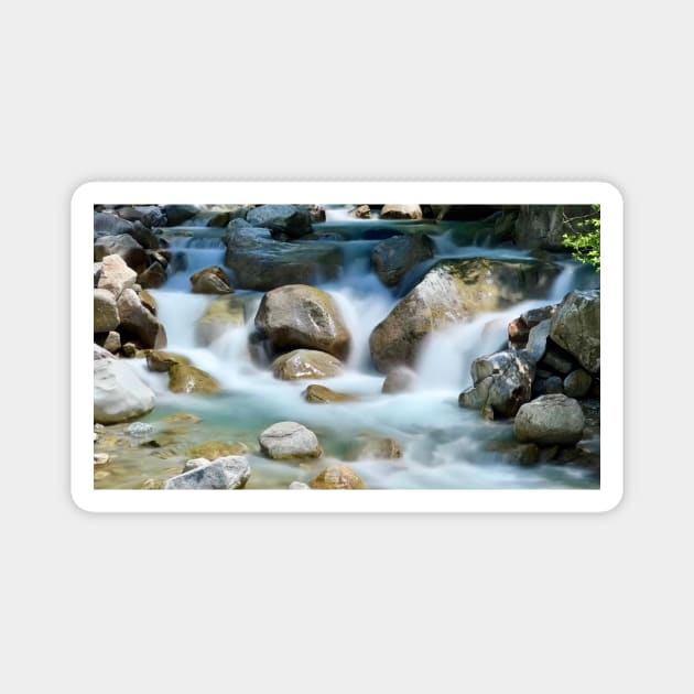 Waterfall Wonderland Magnet by Pamela Storch