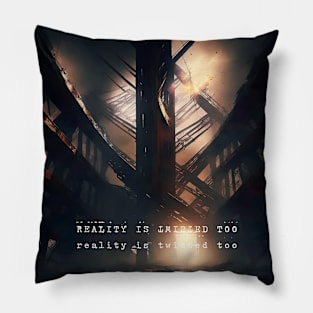 [AI Art] Reality is twisted too Pillow