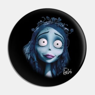 Corpse Bride Emily The Dead Bride Big Face Pin