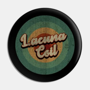 Circle Retro Vintage Lacuna Coil Pin