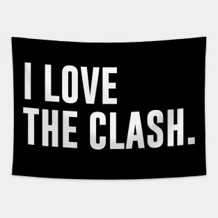 I Love The Clash Tapestry