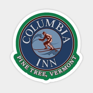 Columbia Inn - Pine Tree Vermont (version 2) Magnet