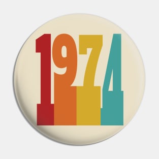 1974 Pin