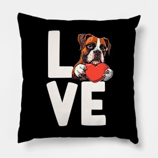 Boxer Love Pillow