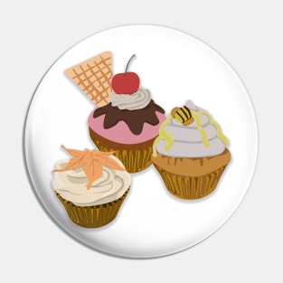 Cupcakes Pin