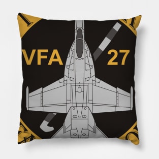 VFA-27 Royal Maces - F/A-18 Pillow