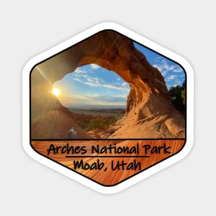 Sunrise in Arches National Park Magnet