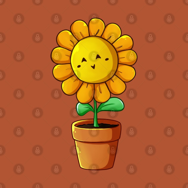 Happy Sunflower by vanyroz