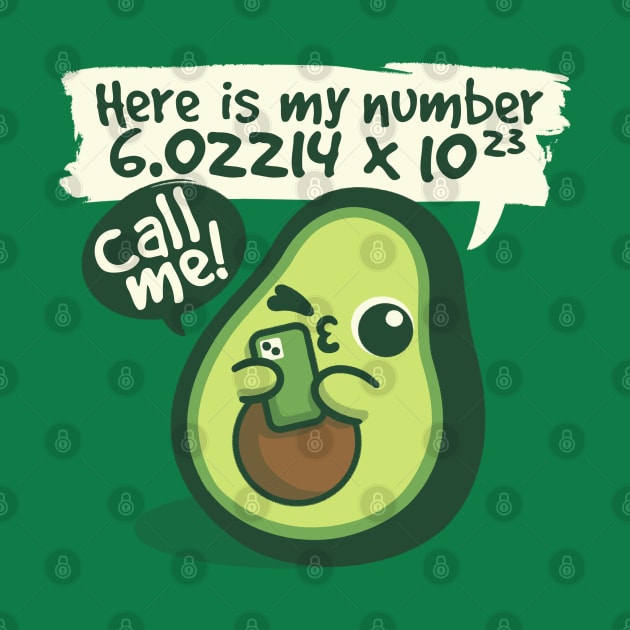 Call me avocado number by NemiMakeit